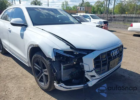 2019 Audi Q8 55 Premium from USA, damaged, VIN WA1AVAF1XKD014411
